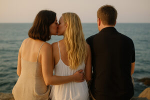 Date med en unicorn vid havet